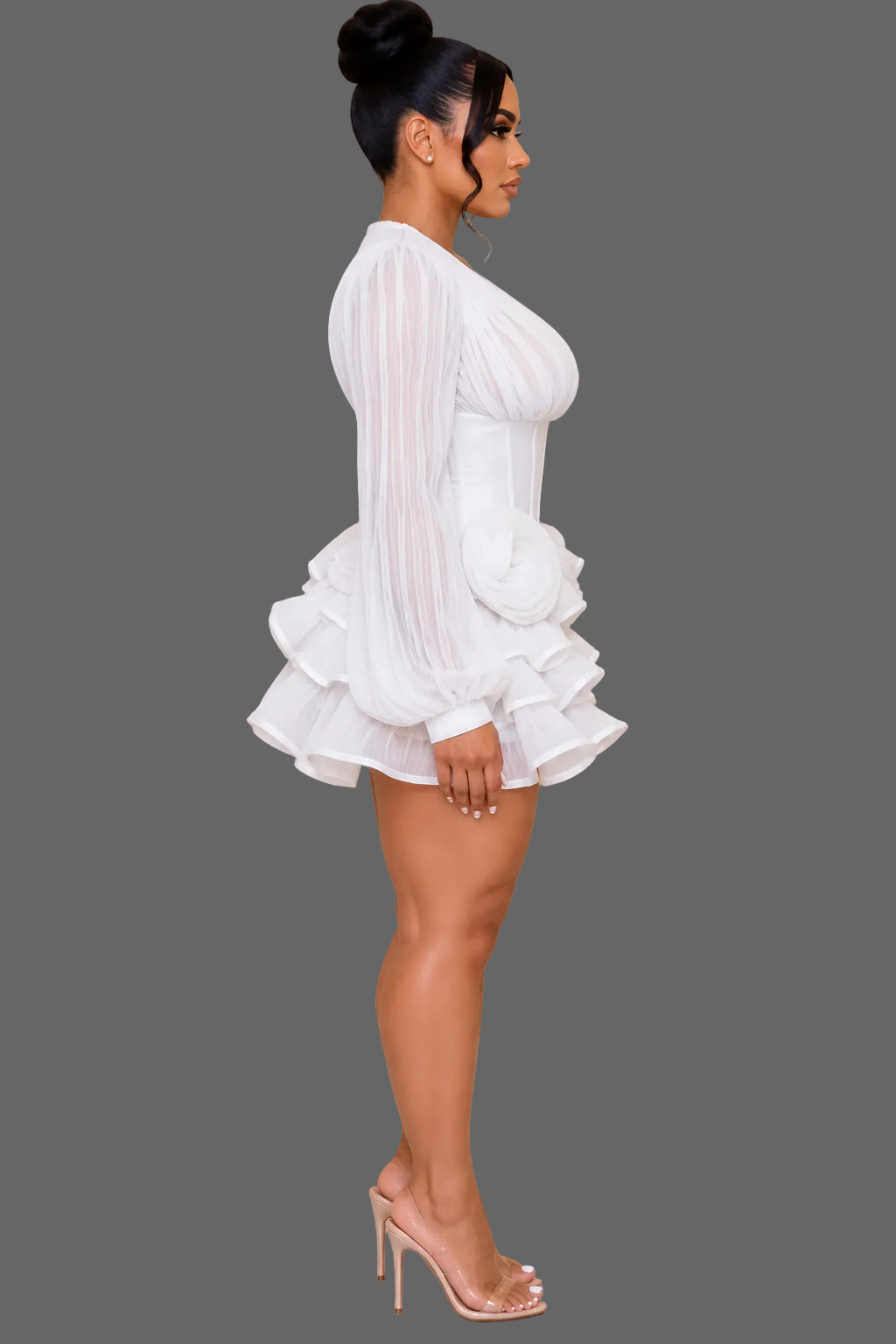 Rosete Couture Mini Dress