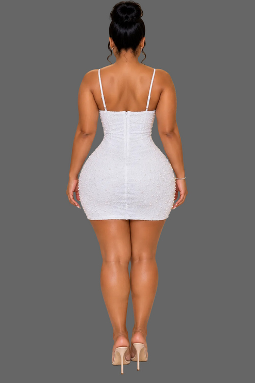 Pearl Allure Mini Dress