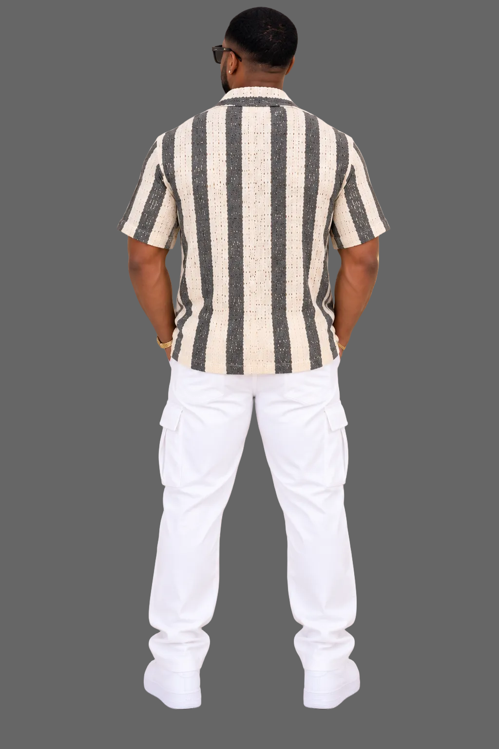 Texture Stripe Shirt