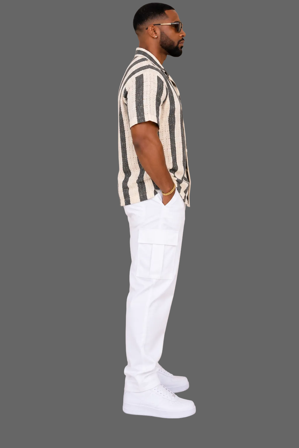 Texture Stripe Shirt