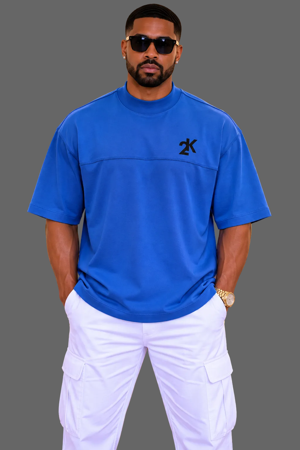 The Klassik Royal Blue Signature Tee