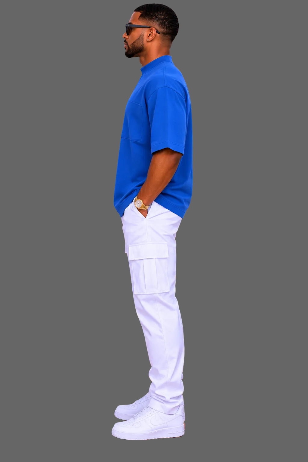 The Klassik Royal Blue Signature Tee